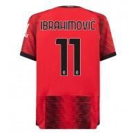 Fotbalové Dres AC Milan Zlatan Ibrahimovic #11 Domácí 2023-24 Krátký Rukáv
